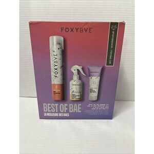 Foxybae‎ BEST OF BAE: Dry Shampoo, Heat Protect Spray & Daily Leave in Hair Mask